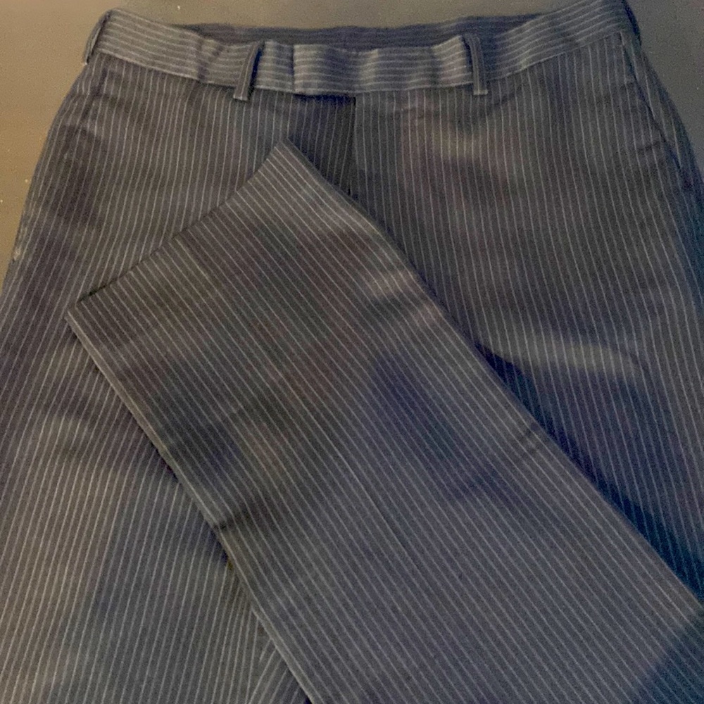 Perry Ellis portfolio pinstripe dress pants 32x30